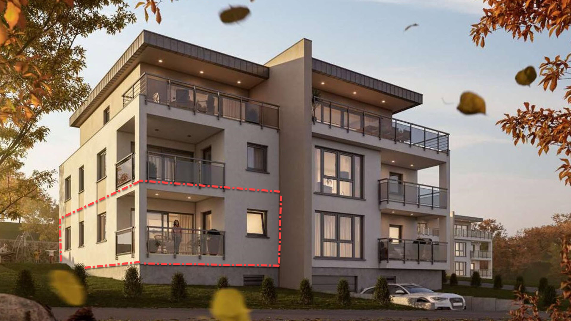 Morsbach: Neu, barrierefrei und sofort beziehbar, Luxus-Wohnung 82 m², Hochparterre 